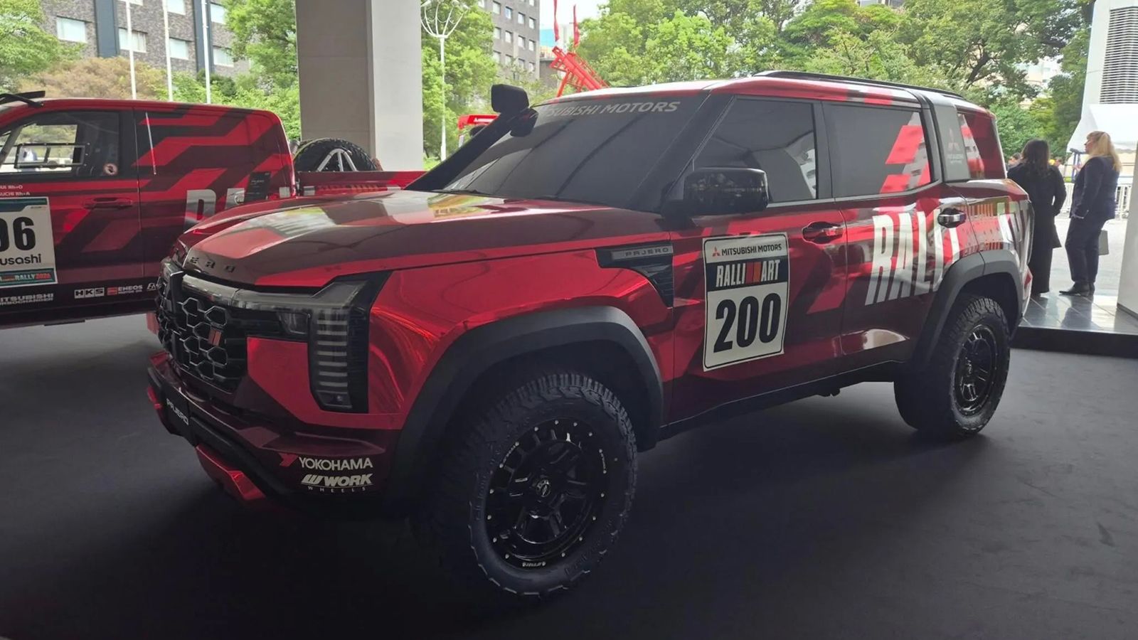 Το Mitsubishi Pajero Rally Concept μας δείχνει το Pajero Ralliart!